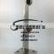 JINXIN square mirror surface glass balustrades spigots stainless steel indoor railing