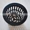 4'' inchs large size plastic Hydroponic system Black planting pots
