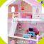 2017 New Design Girls Miniature Toys Wooden Doll House Kits W06A083