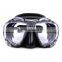 Silicone Diving Mask With 4 Tempered Glass Windows