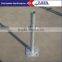 Adjustable HDG painted strong steel base screw jacks for support