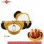 Stainless steel round apple peeler corer slicer with good grip