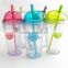 UCHOME High End Unique Promotional Popular Plastic Cup With Straw