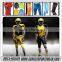 Professional custom design sublimation american football uniform/football jersey pattern