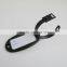 Black Color Plastic 9.3*5.5cm Travel Accessories Round-shape Travel Luggage Identifier with Name Card