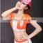 Hot selling women race queen cosplay costume cheerleader wear BB0019