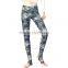 Custom Dry Fit Gym Fitness Leggings Spandex printing colorful Yoga Pants