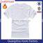 China factory ultra thin white 100% cotton plain t-shirt