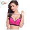 HSZ-8113 Latest Fashion Sexy Bra for First Night Plastic Strap Bra New Style Nylon Material for Sexy Bra