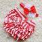 Full Ruffles Baby Underwear Boutique Clothing Solid Color Bloomers Match Headband