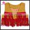 2016 Bohemian Tassel Style Kids Coat Teen Girls Fashion Overall For Winter Or Autumn