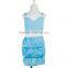 Wholesale baby girl cotton ruffle children boutique aprons