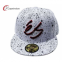 Customized Snapback Cotton Baseball Caps 3D Embroidery with Spot Printings