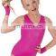 latest red dance leotards custom sleeve design