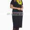 Western style plus size for fat women and pregnant casual dress