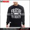 Customized Cotton Fleece Hoodies Crewneck Sweatshirts Hot Sale Sweatshirt With Private Label