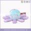 China ICTI manufactuer custom pp cotton emoji pillow octopus plush toy