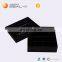 Black cardboard box, paper cholocate box with grids, custom packing box for candy
