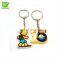 Customized Shape Soft PVC Keyring Rubber Keychain