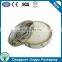 Round Metal Tin Candle Container