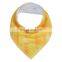 New Designs Cotton baby  Organic  burp cloths cotton baby bandana bibs Baby Bandana Drool Bib