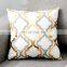 Hot stamping  Home Decorative Throw Pillow Case Cushion Cover