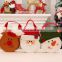 Custom present candy santa bulk christmas felt gift bag for sweets