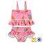 Cute Baby Mermaid Ruffle Tankini Bathing Suits Girl Bikini Swimwear