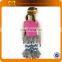 Baby clothing Children's boutique clothing Shirt+Pants+Headband Girl's Spring Summer Sets