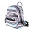 Fashion Chevron Pattern 9 inch Mini Backpack Custom Logo Small Backpack Bag For Girl