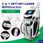 Hot selling OPT IPL+RF+ND yag laser price multi function facial device beauty machine ipl hair removal machine