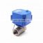CWX-25S manual 220v electric valve SS304 motorized ball valve water valve mini linear actuator