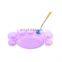 Nail Tools Nail Art Paint Painting DIY Drawing Color Dappen Dish Plastic Palette Nails Paint Palette