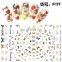 Art Stickers Butterfly Designers 3D Nails Decal Decorative Salons Decals Nail Sticker