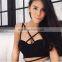 HOT 2016 new style sexy girl short camisole bandage 2color