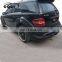 W164 body kit assembly for Mercedes Benz ML CLASS with front bumper rear bumper and wide flare carbon fiber fenders