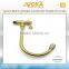 Single Handle brass Valve Core Material gold kitchen tap