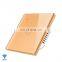 Universal WIFI touch smart wall switch Voice mobile APP remote control wall switch 1 open glass panel switch