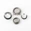 Garment accessories four part metal round spring prong snap button