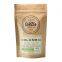 Matt Black Kraft Paper Pouches For Coffee, Moisture Proof Resealable Stand Up Kraft Paper Coffee Bean Packaging Bags