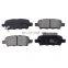 D1244M Wholesale Genuine Quality Semi Metallic Ceramic Auto Brake Pads For Nissan Japanese Car Spare Parts