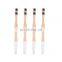 2020 Custom logo 100% organic  curved nylon bristle bamboo toothbrush