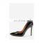 Ladies Black Pointed Court High Heel Sandals Use Good Quality and Make Women Shoes