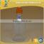 270ml clear glass bottle for liquid soap/ lotion with sprayer