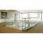 Decking balcony glass balustrade