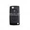 3 Buttons Flip Folding Remote Car Key Shell Fob Cover Case Fit For Pegueot Afeter Auto Key