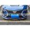 For Cadillac 2019+ Original Style CT4 carbon fiber gloss black Front Lip Front Diffuser