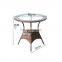 wholesale rattan table and chair outdoor furniture balcony leisure indoor high quality synthetic rattan outdoor furniture