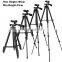 Professional Aluminium Camera Tripod 3120 Tripod for Camera DSLR Smartphone With Remote And Adapters