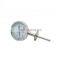 Stainless Steel Sanitary Horizontal Type Tri Clover Bi-Metal Thermometer